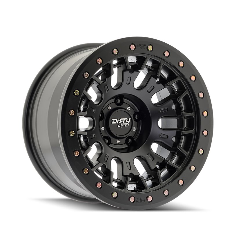 DIRTY LIFE | DT-3 17x9 ET-12 - Satin Black