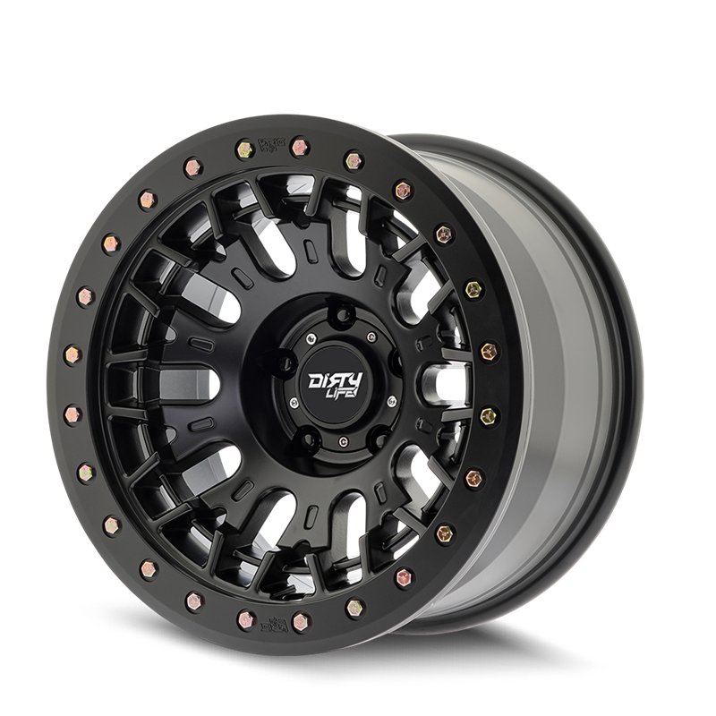 DIRTY LIFE | DT-3 17x9 ET-12 - Satin Black