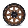 MAYHEM | RIDGELINE 17x8,5 ET25 - Satin Bronze/Black Lip