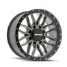 MAYHEM | VECTOR 17x9 ET18 - Matte Gunmetal Black Lip