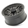 MAYHEM | VECTOR 17x9 ET18 - Matte Gunmetal Black Lip