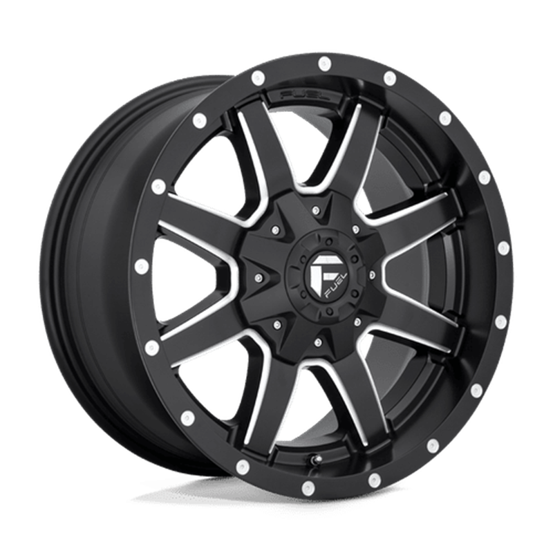Fuel Off-Road | D538 22x12 ET-44 - Matte Black Milled
