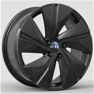 RTX | VW03 18x7.5 ET45 - Noir lustré