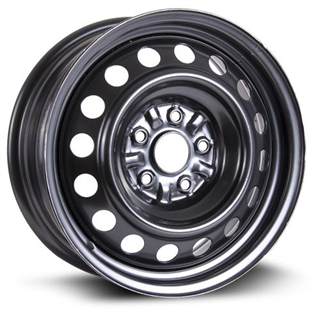 RTX | Roue d'acier 16x6.5 ET40 - Noir