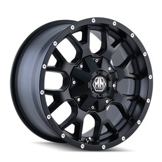 Mayhem | WARRIOR 20x10.0 ET-25 - Matte Black