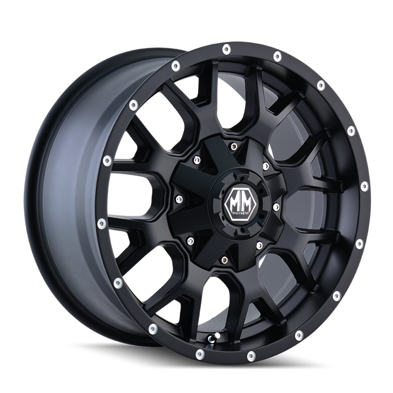 Mayhem | WARRIOR 20x10.0 ET-25 - Matte Black