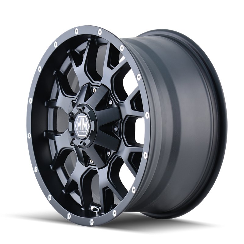 Mayhem | WARRIOR 20x10.0 ET-25 - Matte Black