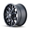 Mayhem | WARRIOR 20x10.0 ET-25 - Matte Black