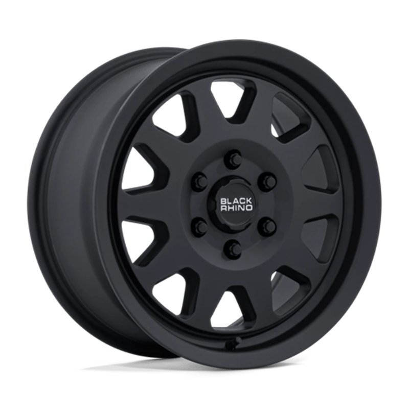 Black Rhino Hard Alloys | STADIUM 17x8.0 ET45 - MATTE BLACK RF