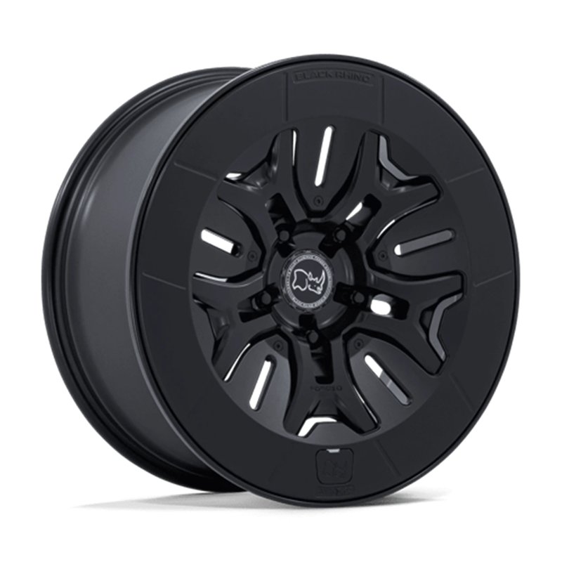 Black Rhino Hard Alloys | BR406 ROCKLEDGE 20x8.5 ET35 - MATTE BLACK