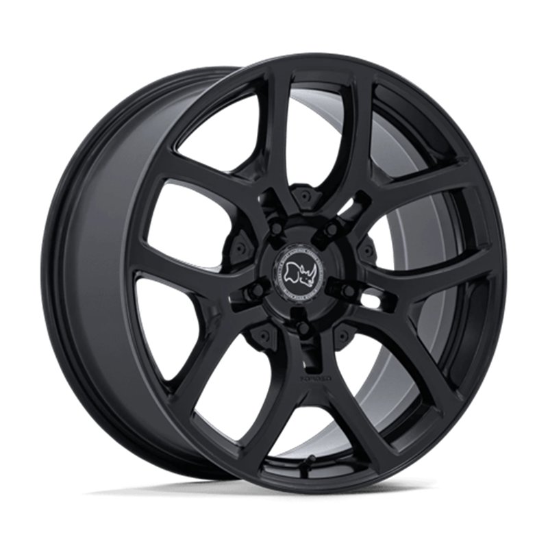 Black Rhino Hard Alloys | BR406 ROCKLEDGE 20x8.5 ET35 - MATTE BLACK