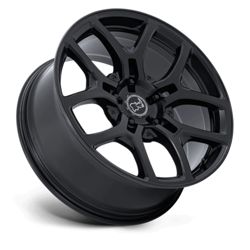 Black Rhino Hard Alloys | BR406 ROCKLEDGE 20x8.5 ET35 - MATTE BLACK