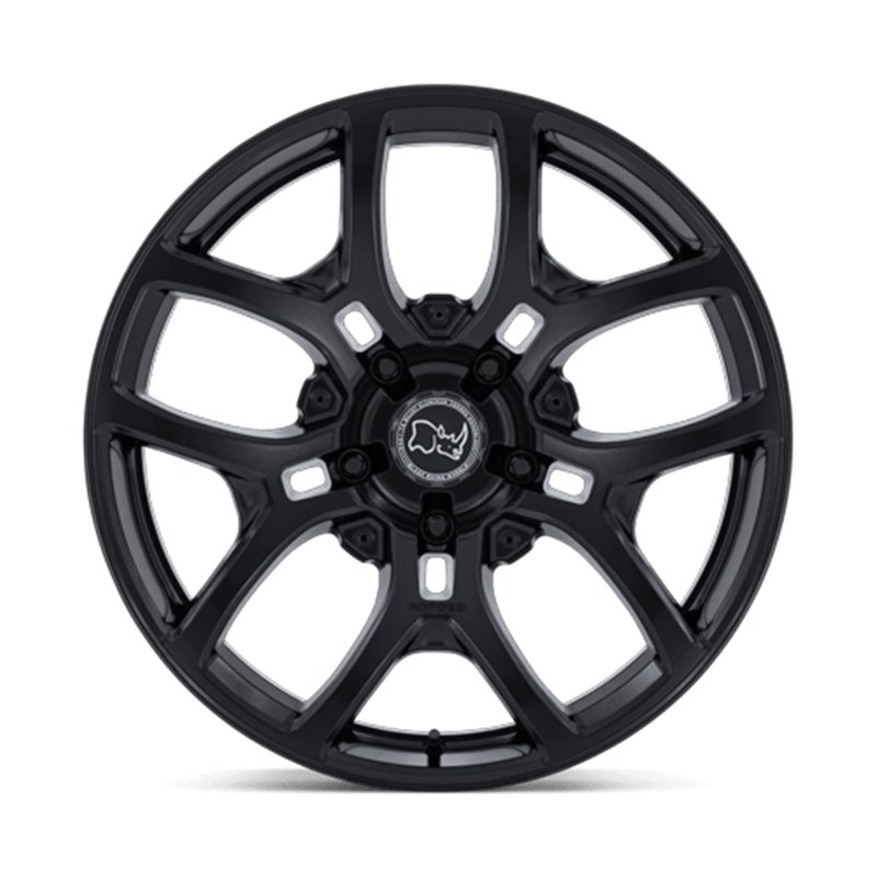 Black Rhino Hard Alloys | BR406 ROCKLEDGE 20x8.5 ET35 - MATTE BLACK