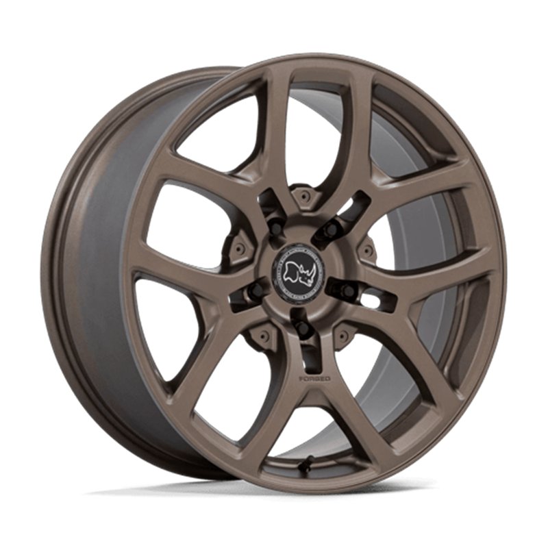 Black Rhino Hard Alloys | BR406 ROCKLEDGE 20x8.5 ET35 - MATTE BRONZE