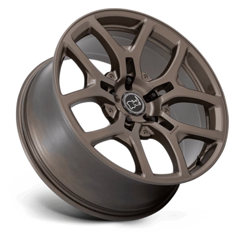 Black Rhino Hard Alloys | BR406 ROCKLEDGE 20x8.5 ET35 - MATTE BRONZE