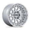 KMC | KM556 CRUX 17x8.5 ET25 - GLOSS SILVER W/ MACHINED FACE