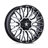 MSA Offroad | M50 CLUBBER 24x7.0 ET0 - GLOSS BLACK MACHINED