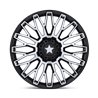 MSA Offroad | M50 CLUBBER 24x7.0 ET0 - GLOSS BLACK MACHINED
