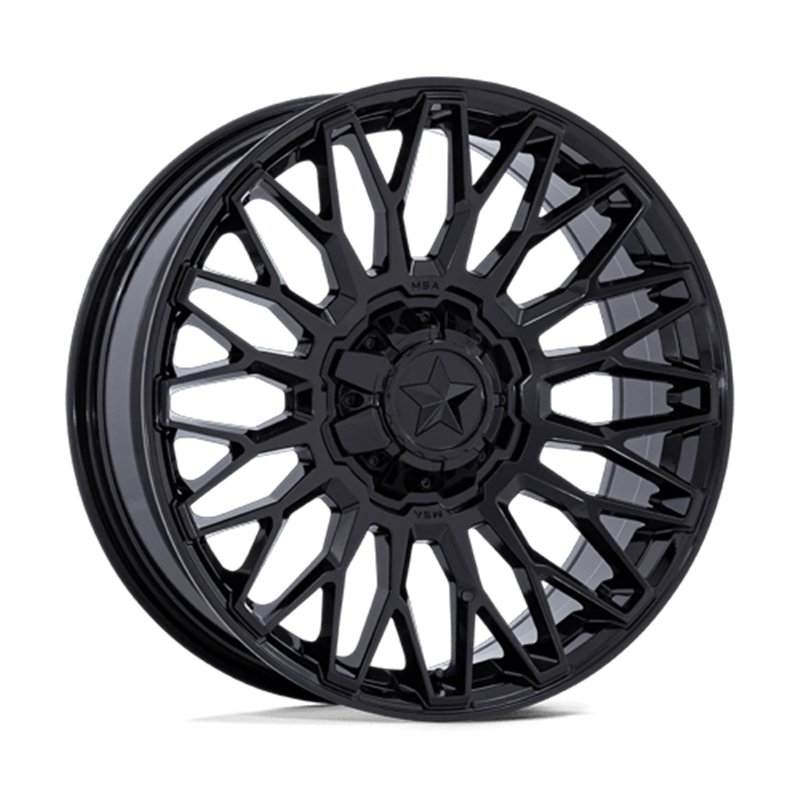 MSA Offroad | M50 CLUBBER 24x7.0 ET0 - GLOSS BLACK