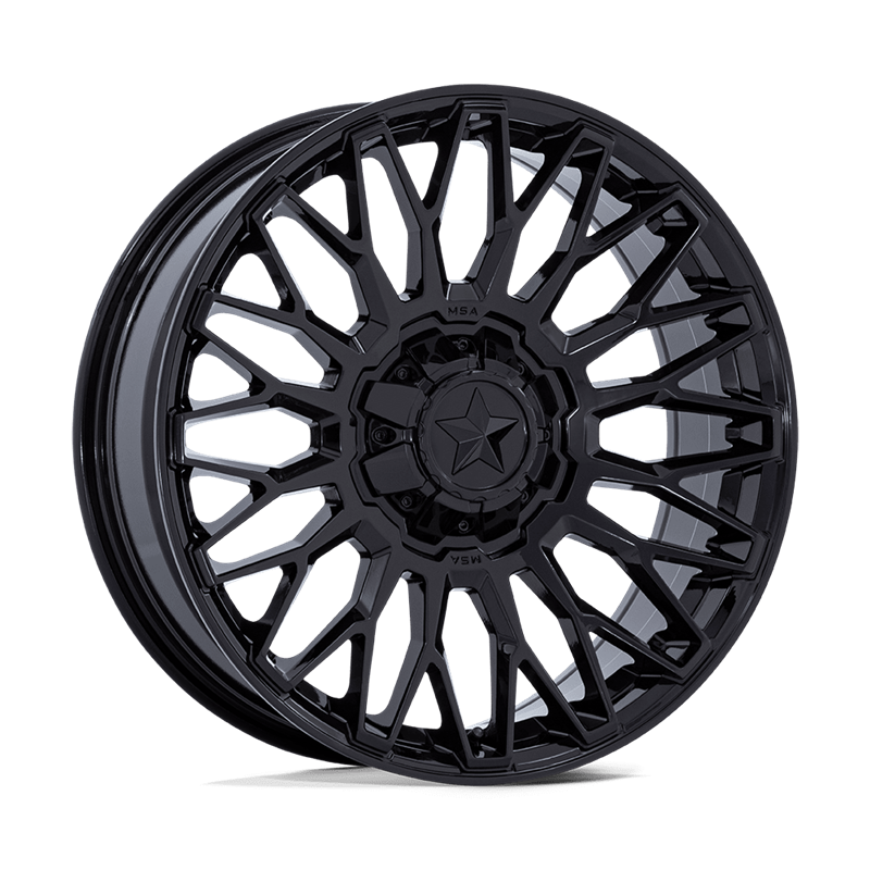 MSA Offroad | M50 CLUBBER 24x7.0 ET0 - GLOSS BLACK