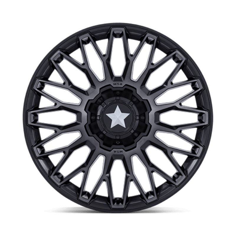 MSA Offroad | M50 CLUBBER 14x7.0 ET10 - MATTE BLACK DDT