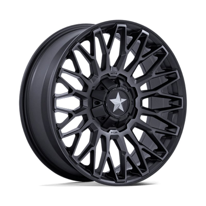 MSA Offroad | M50 CLUBBER 15x7.0 ET10 - MATTE BLACK DDT