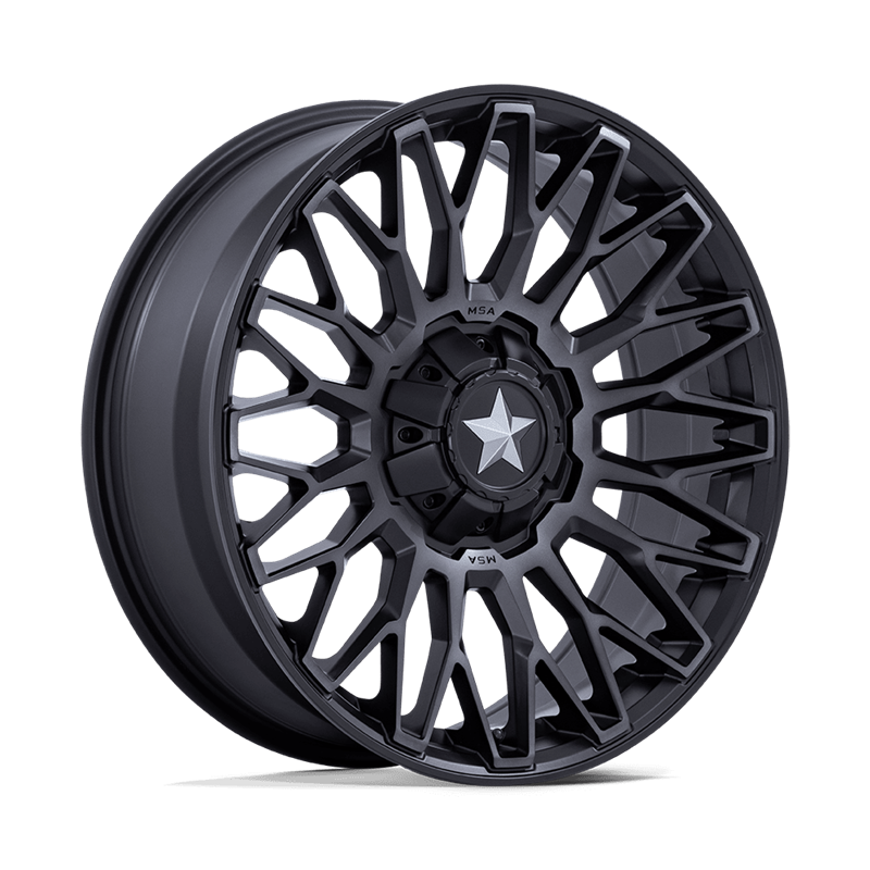 MSA Offroad | M50 CLUBBER 20x7.0 ET0 - MATTE BLACK DDT