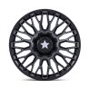 MSA Offroad | M50 CLUBBER 20x7.0 ET0 - MATTE BLACK DDT
