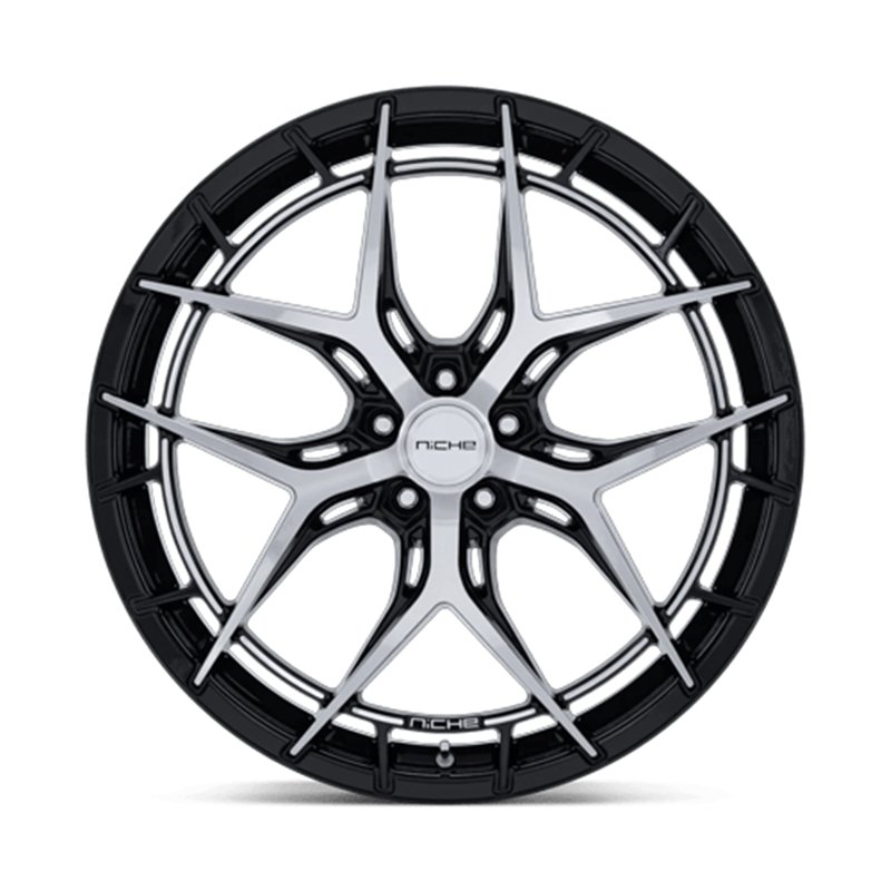 Niche Wheels | NC286 RIVIERA 20x10.5 ET38 - GLOSS BLACK MACHINED