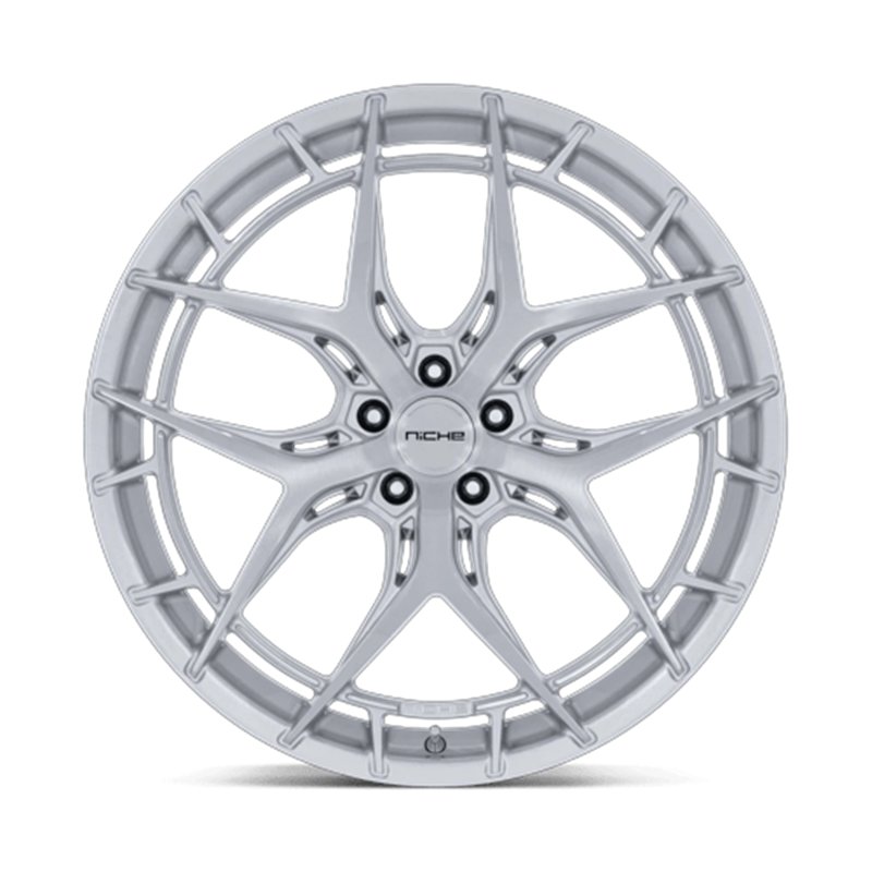 Niche Wheels | NC286 RIVIERA 20x10.5 ET40 - GLOSS SILVER W/ BRUSHED FACE