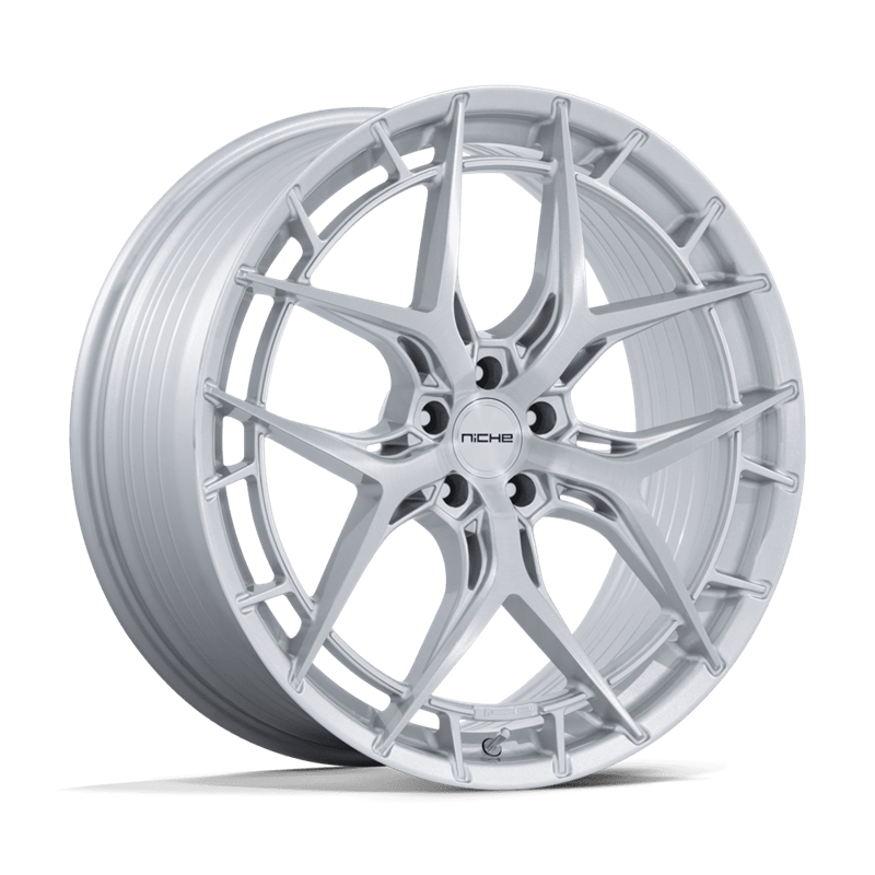 Niche Wheels | NC286 RIVIERA 20x11.0 ET20 - GLOSS SILVER W/ BRUSHED FACE