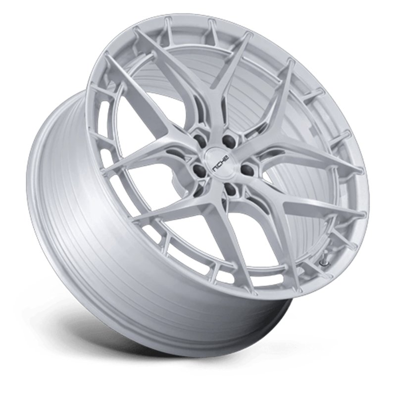 Niche Wheels | NC286 RIVIERA 20x9.5 ET22 - GLOSS SILVER W/ BRUSHED FACE