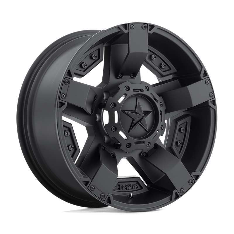 XD Wheels | XD811 ROCKSTAR II 20x9.0 ET18 - MATTE BLACK W/ ACCENTS