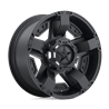 XD Wheels | XD811 ROCKSTAR II 20x9.0 ET18 - MATTE BLACK W/ ACCENTS
