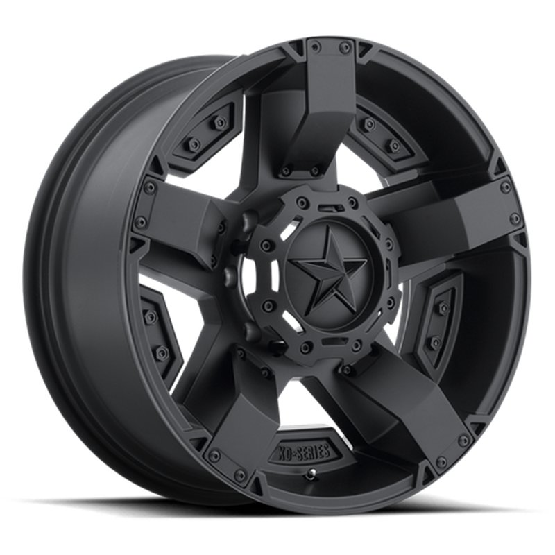 XD Wheels | XD811 ROCKSTAR II 20x9.0 ET18 - MATTE BLACK W/ ACCENTS