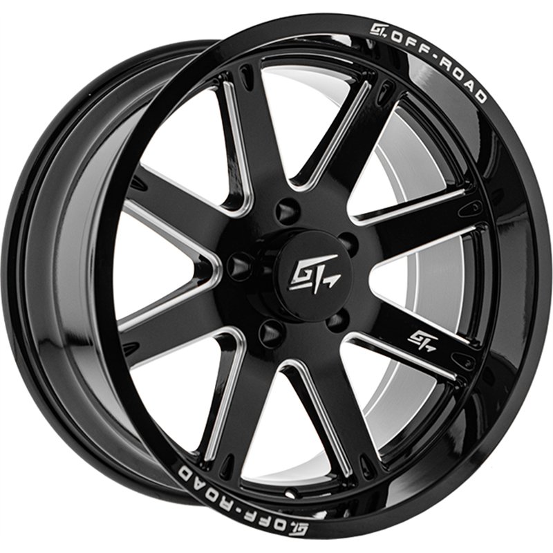 GT OFFROAD | INVASION 22x12 ET-44 - Matte Black