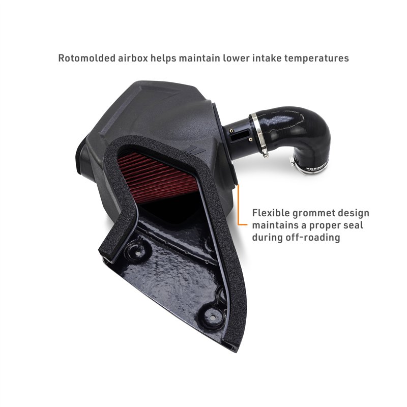 Mishimoto | Performance Air Intake, Oiled Filter, fits Toyota Tacoma 2024+ (Non-Trailhunter) - Tacoma 2.4T 2024-2025