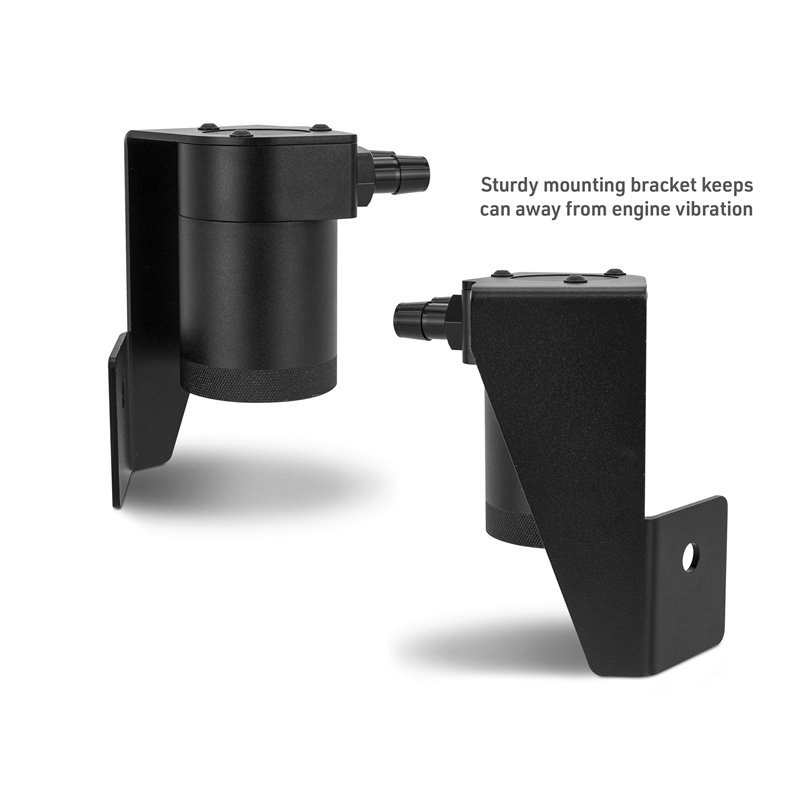 Mishimoto | Baffled Oil Catch Can Kit, fits Ram 1500 3.0L Hurricane 2025+ - Ram 1500 3.0T 2025-2026