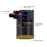 Mishimoto | Baffled Oil Catch Can Kit, fits Ram 1500 3.0L Hurricane 2025+ - Ram 1500 3.0T 2025-2026