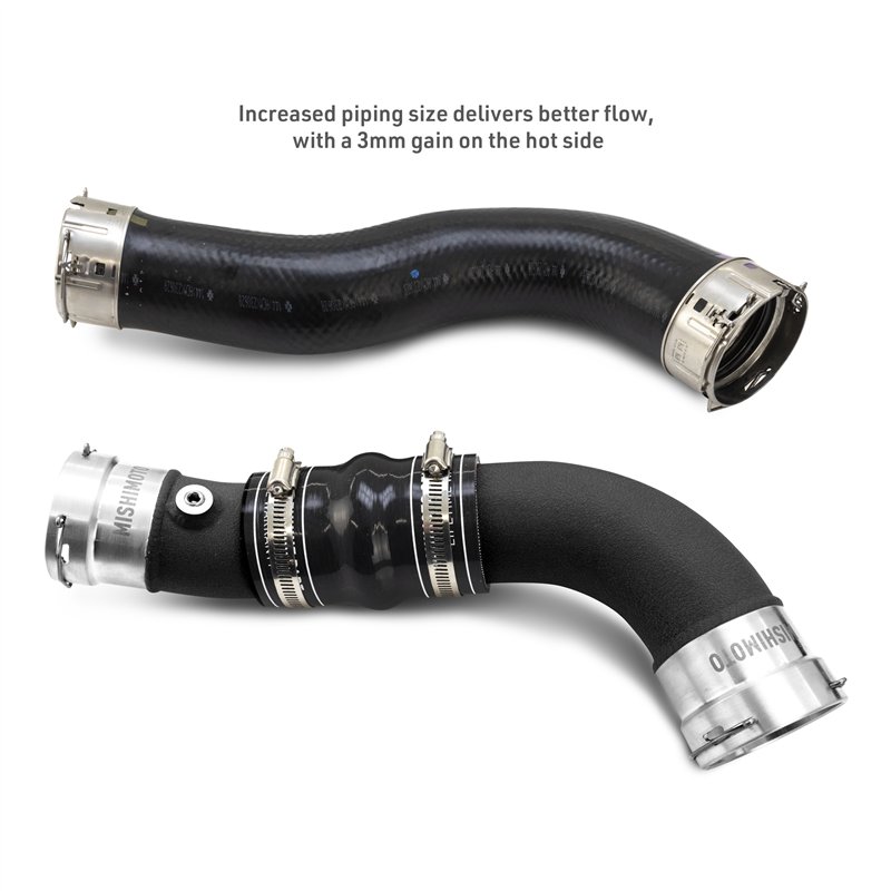 Mishimoto | Performance Charge Pipe Kit, Black, fits Toyota Tacoma 2024+ - Land Cruiser / Tacoma 2.4T 2024-2026