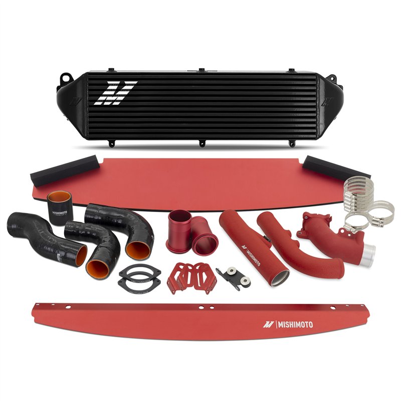 Mishimoto | Intercooler Kit, Black/Red, fits Toyota GR Corolla 2023+ - GR Corolla 1.6T 2023-2025