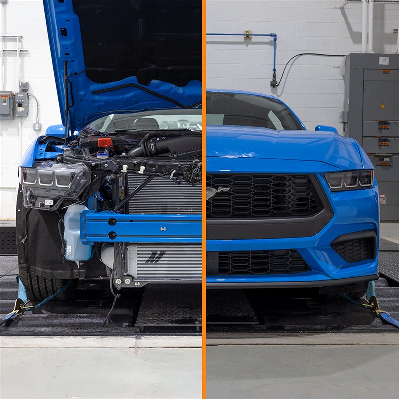 Mishimoto | Intercooler, Silver, fits Ford Mustang EcoBoost 2024+ - Mustang EcoBoost / EcoBoost Premium 2.3T 2024-2026