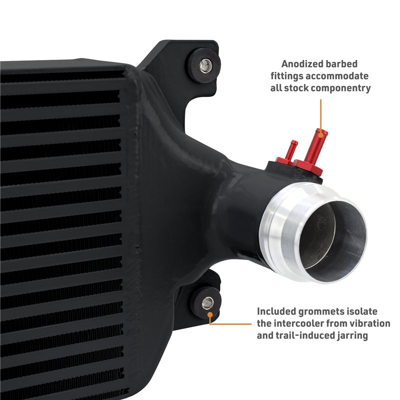 Mishimoto | Intercooler Kit, Black/Red, fits Toyota Tacoma 2024+ - Land Cruiser / Tacoma 2.4T 2024-2026