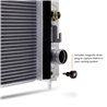 Mishimoto | Performance Aluminum Radiator, fits Chevy/GMC Silverado/Sierra 1500 V8 2019-2025