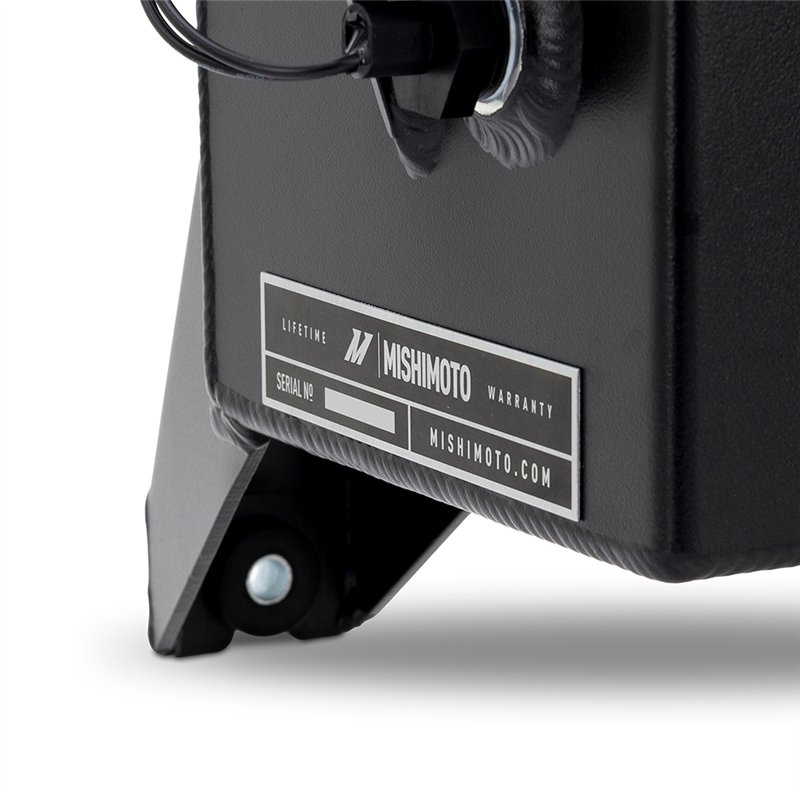 Mishimoto | Aluminum Degas Tank, Black, fits Ram 6.7L Cummins 2019+ - Ram 2500 / 3500 6.7L 2019-2025