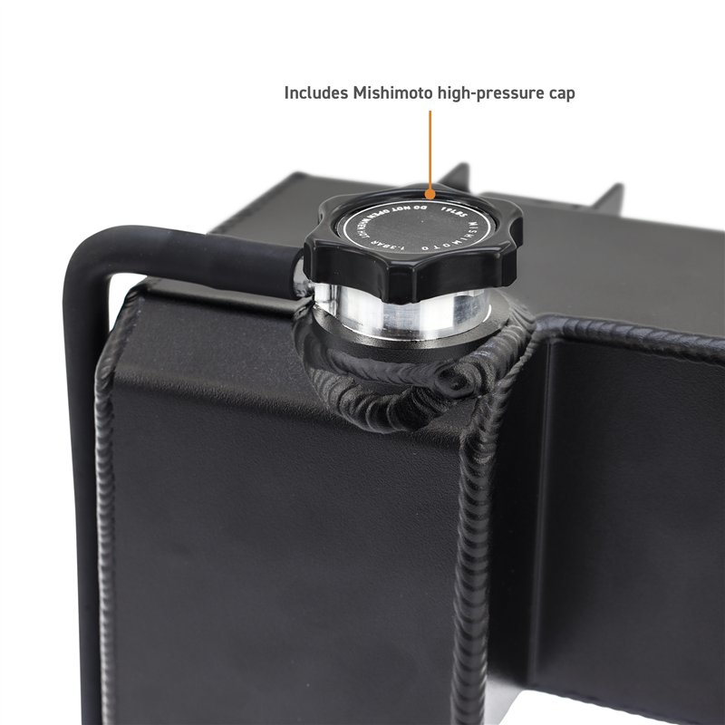 Mishimoto | Aluminum Expansion Tank, Black, fits Toyota Tacoma 2024+ / 4Runner 2025+
