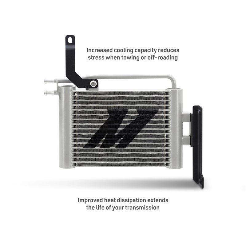 Mishimoto | Transmission Cooler, Silver, fits Toyota 4Runner 2010-2024 - 4Runner 4.0L 2010-2024