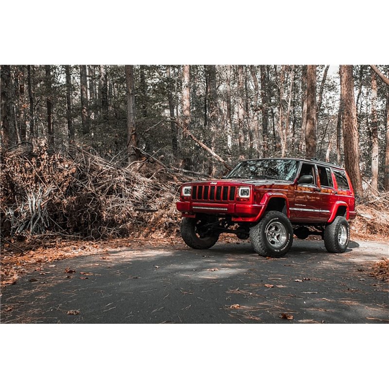 Rough Country | Suspension Lift Kit w/Shocks - Cherokee 1984-2001