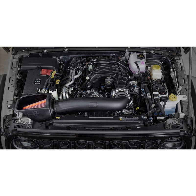K&N | NextGen Cold Air Intake - Jeep Wrangler V6 3.6L - Gladiator / Wrangler (JL) 3.6L 2018-2026