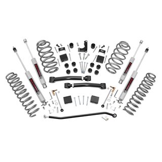 Rough Country | X-Series Suspension Lift Kit w/Shocks - Grand Cherokee 4.0L / 4.7L 1999-2004